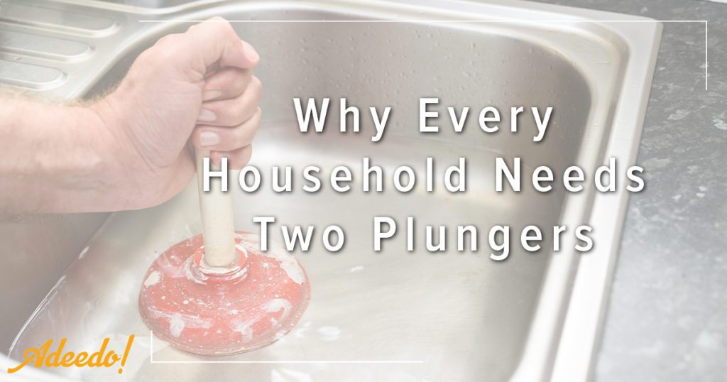 Why Every Household Needs Two Plungers