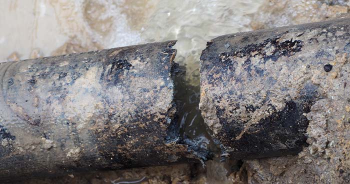Pipe breaks are a big reason for slab leaks.
