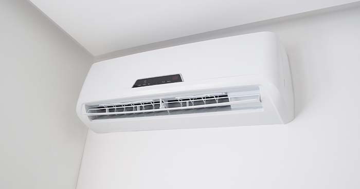 This is the indoor component of a heat pump. It transfers air from inside and outside the home.