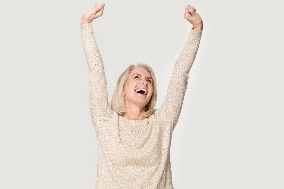 woman happy she learned a new plumbing skill