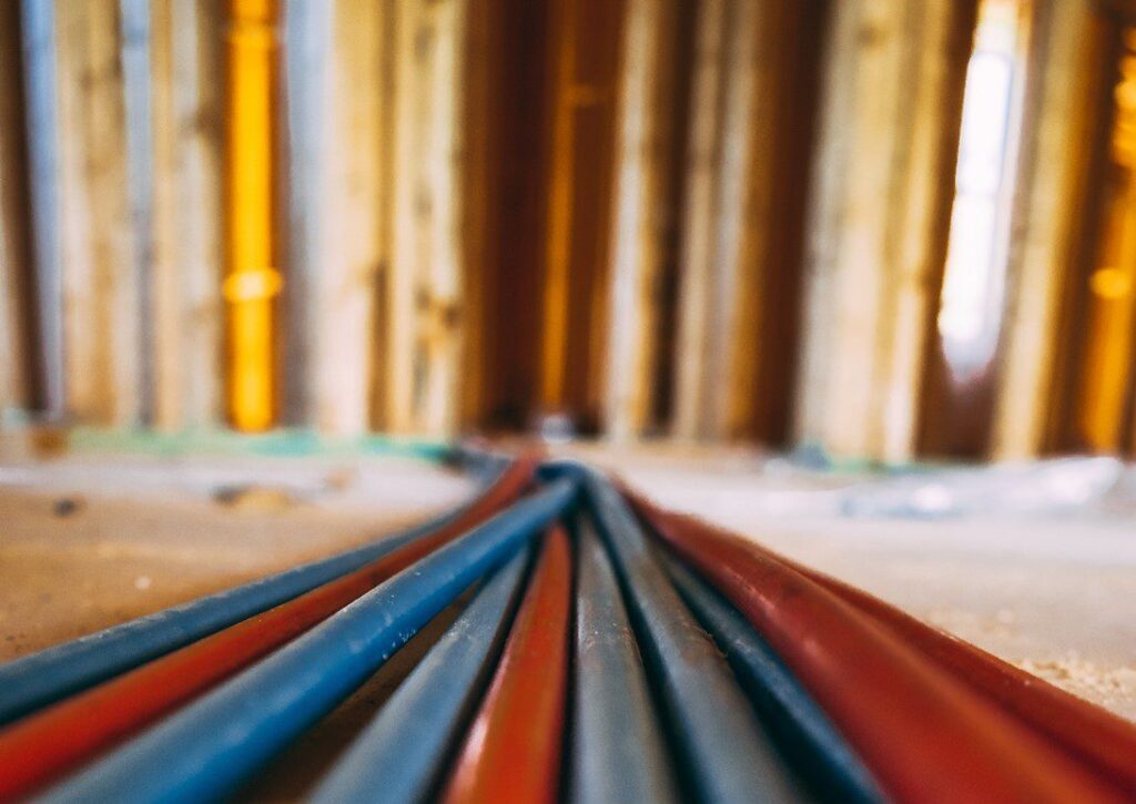 PEX plumbing pipes
