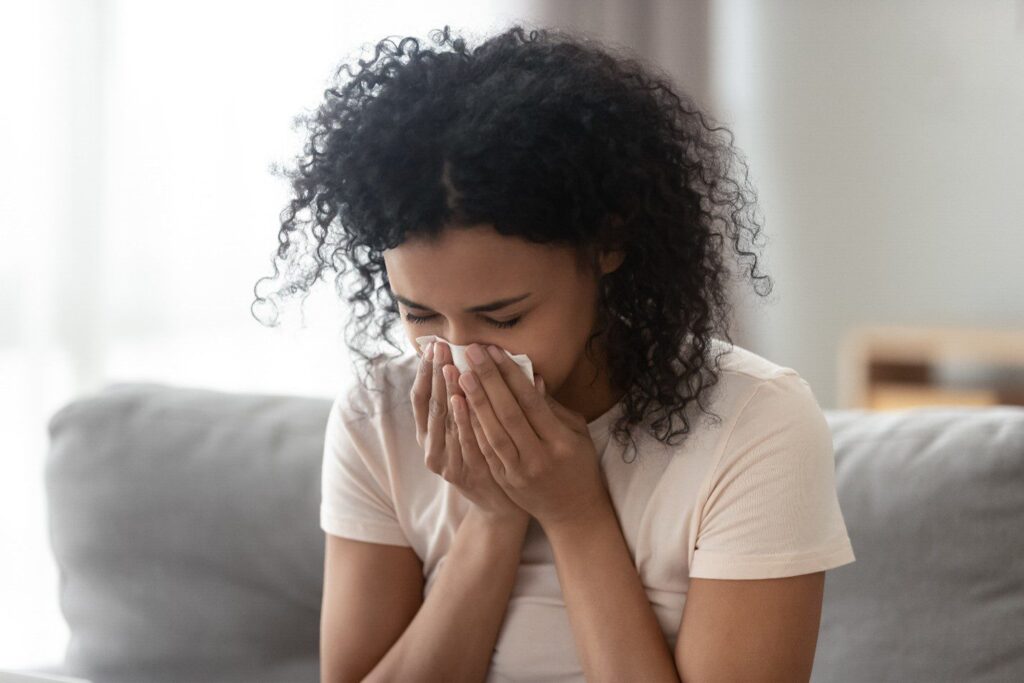 allergies caused by broken ductwork