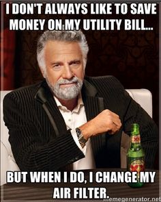 Image: dirty air filter meme.
