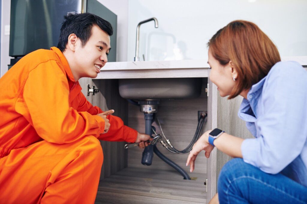professional plumber needed to fix a DYI plumbing issue